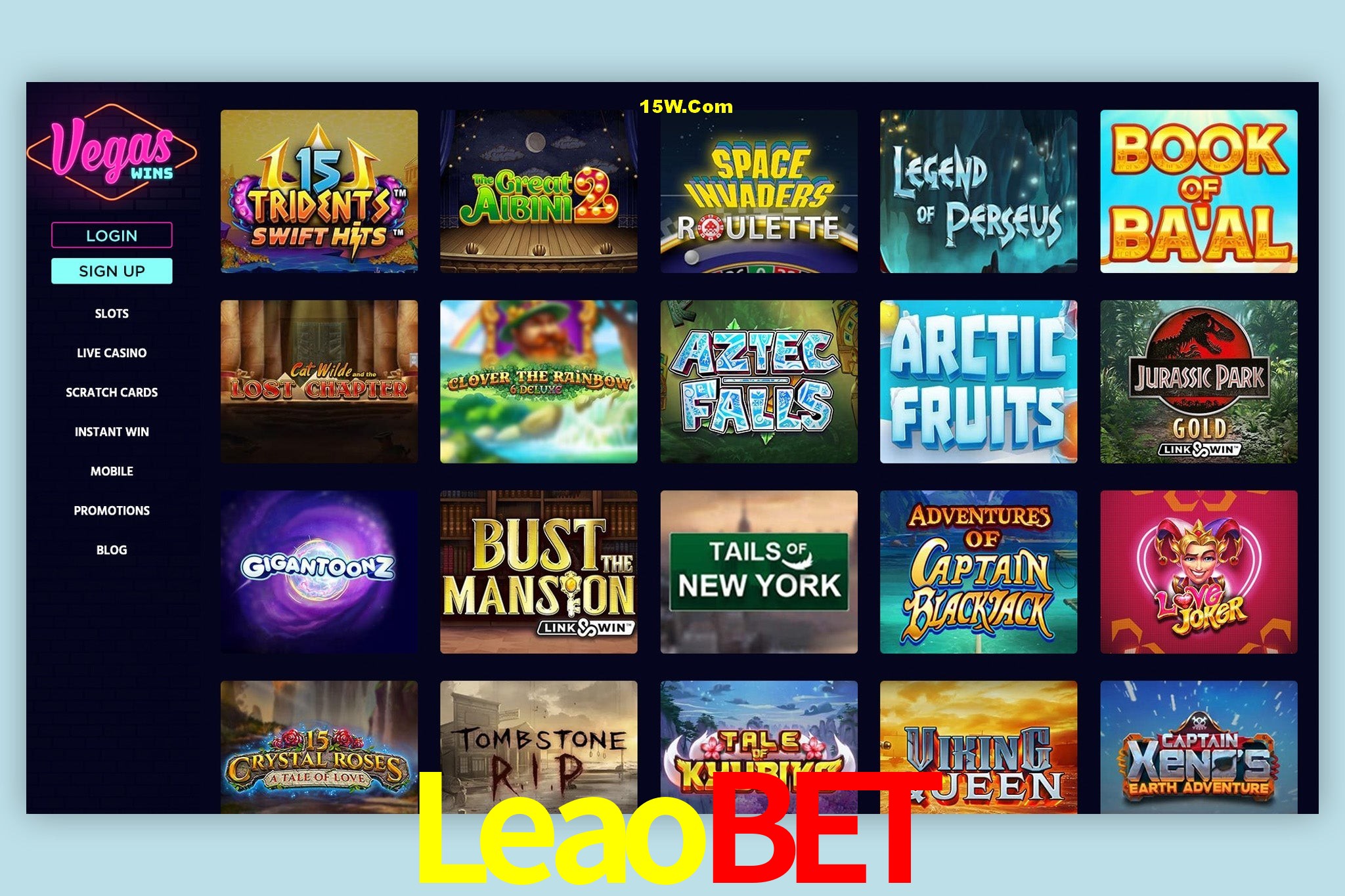 Live Casino Leaobet